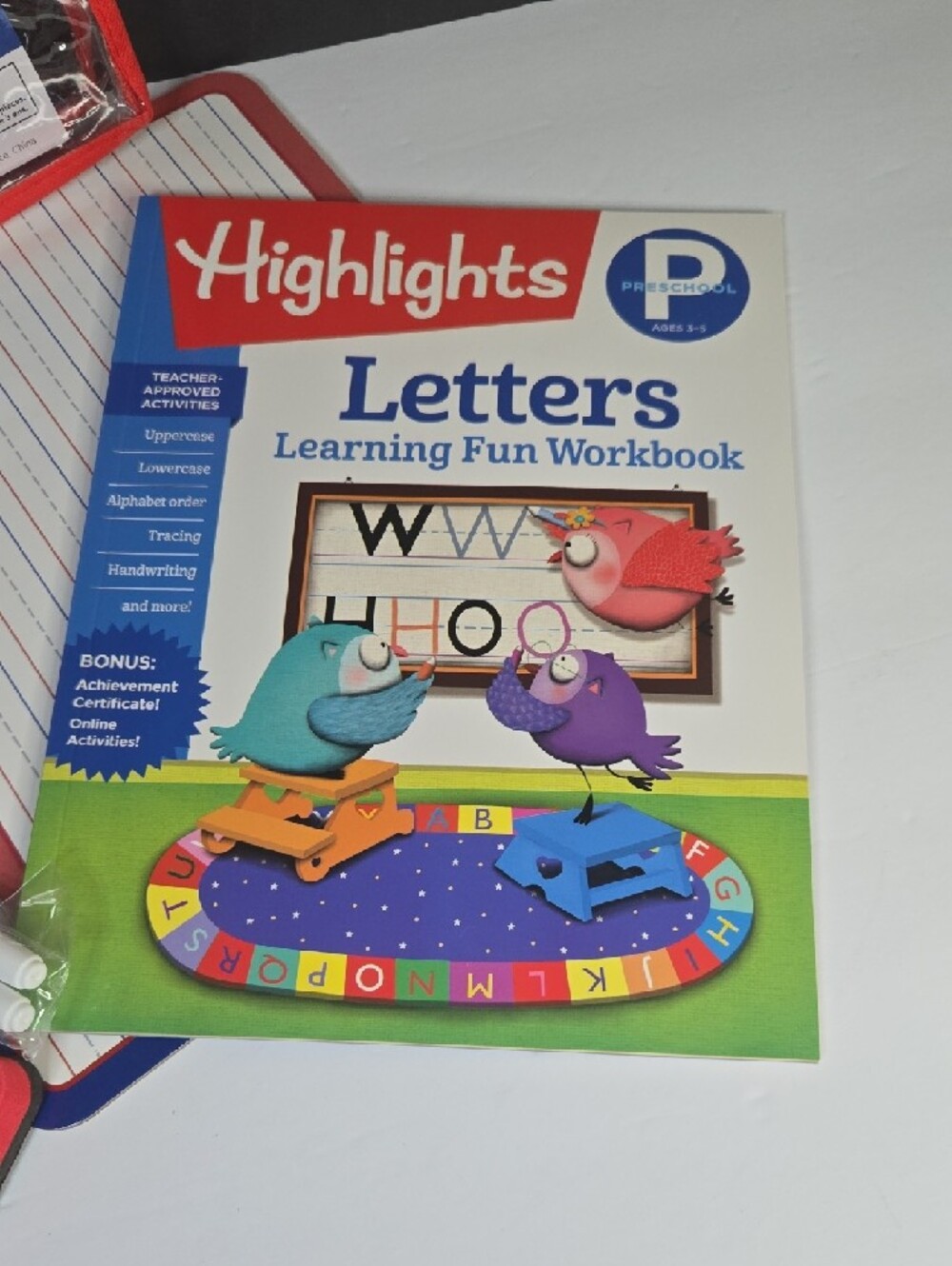 NEW Highlights Numbers Letters Pen Control Learning Fun Workbook Set - Picture 4 of 7